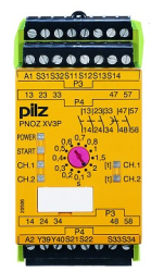 Pilz 777510 PNOZ XV3P, 24VDC, Safety monitoring relay with 30s delay