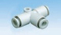 KQ2T04-00 SMC Union Tee 4mm OD to 4mm OD tube