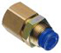 KQE04-01 SMC KQE Bulkhead Union One touch to thread fitting