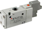 SYJ712-5DO-01F-Q  SMC SYJ700 Body Ported 3 Port Solenoid Valve 24 Vdc Normally Closed