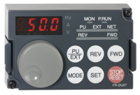 FR-DU07- Simple keypad - standard with each A & F700 inverter