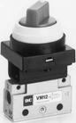 VM120-01-34B  SMC Mechanical Valve EVM100 Twist Selector 2 Position 2 port