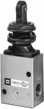 VM230-02-07S  SMC Mechanical Valve EVM200 Cross Roller Punger type 3 port